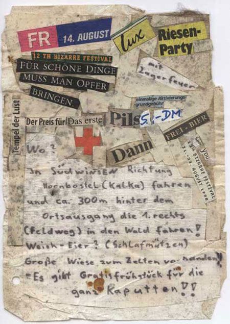 Plakat aus 1998